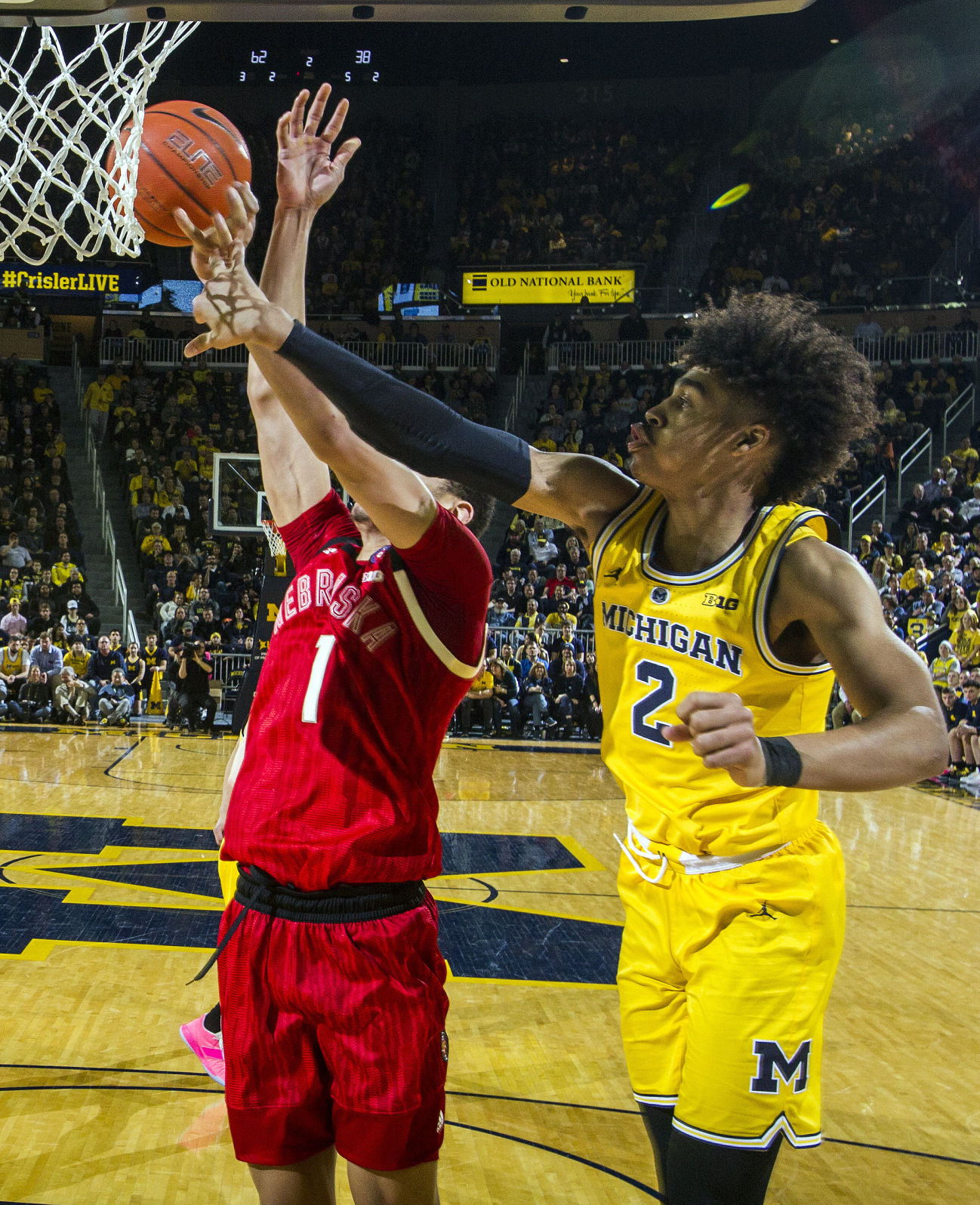 Nebraska Michigan Basketball